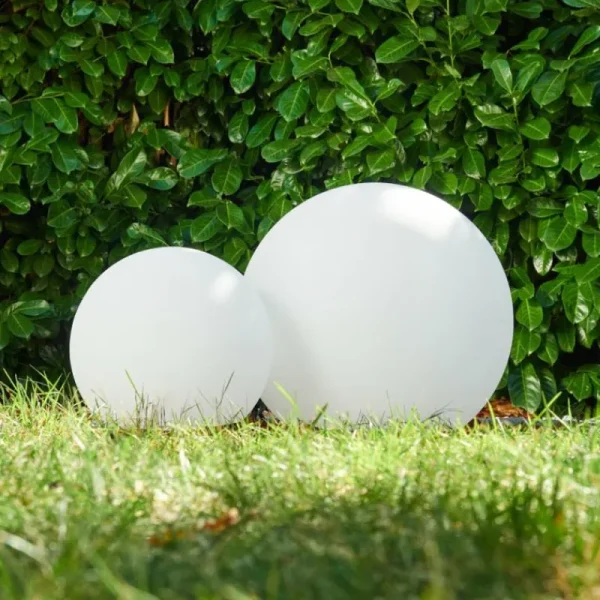 hofstein Set de boules lumineuses Arslev Blanc, 2 lumières* Lampes Modernes