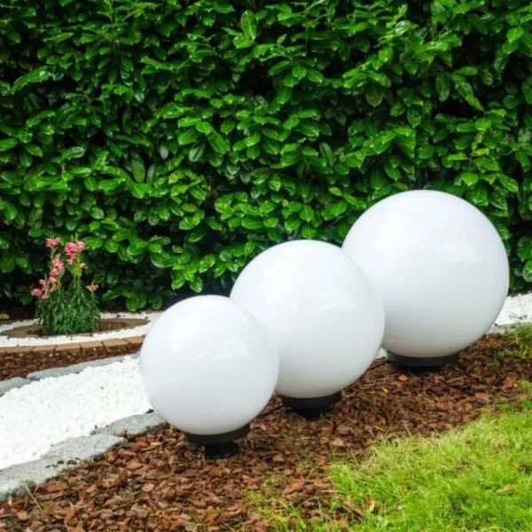 hofstein Set de boules lumineuses Miau Blanc, 3 lumières* Lampes Modernes