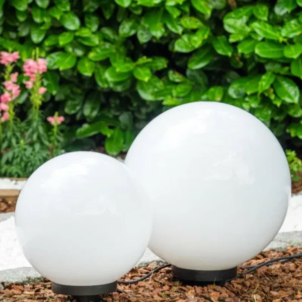 hofstein Set de boules lumineuses Miau Blanc, 2 lumières* Lampes Modernes