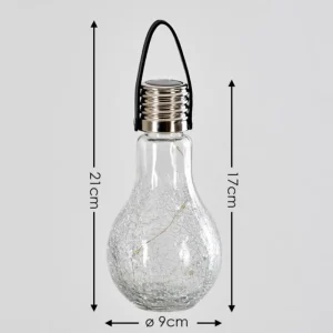 hofstein Set de lampes solaires Tian LED Argenté, 1 lumière* Lampes Modernes