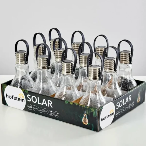 hofstein Set de lampes solaires Tian LED Argenté, 1 lumière* Lampes Modernes