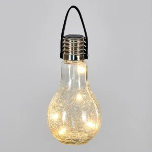 hofstein Set de lampes solaires Tian LED Argenté, 1 lumière* Lampes Modernes