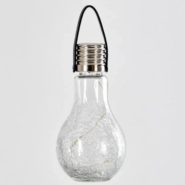 hofstein Set de lampes solaires Tian LED Argenté, 1 lumière* Lampes Modernes
