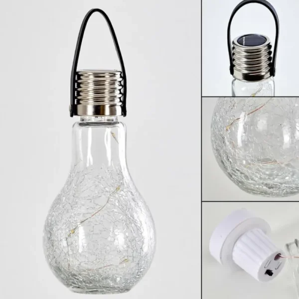 hofstein Set de lampes solaires Tian LED Argenté, 1 lumière* Lampes Modernes