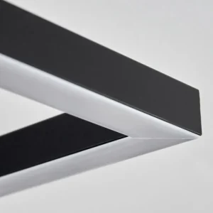 hofstein Sigersvik Plafonnier LED Écru, Noir, 1 lumière* Lampes Modernes