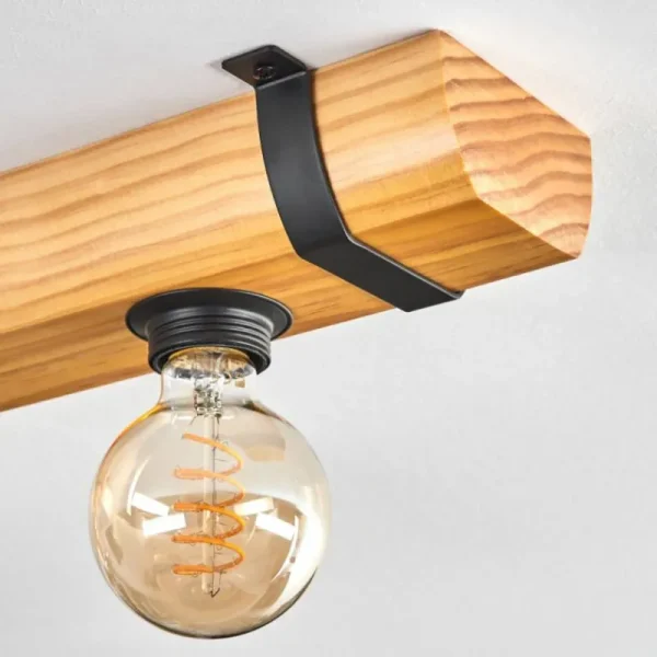 hofstein Skads Plafonnier, Spot de plafond Écru, Noir, 2 lumières* Lampes Modernes