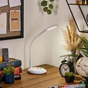 hofstein Sneslev Lampe de bureau, Lampe à poser LED Blanc, 1 lumière, Changeur de couleurs* Lampes Modernes