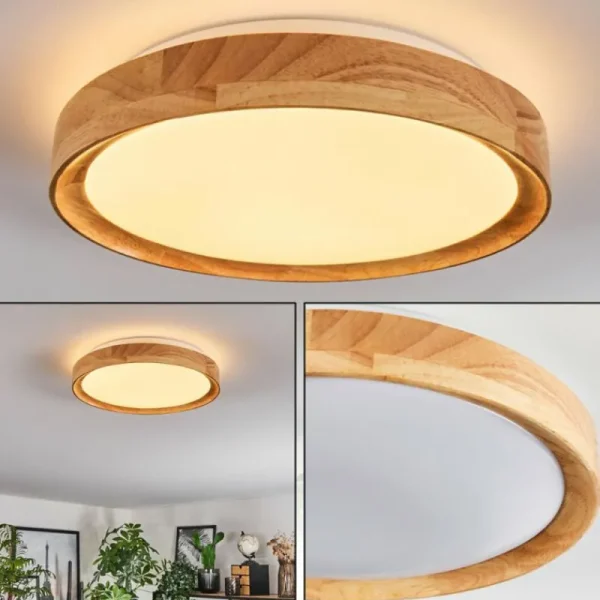 hofstein Sofo Plafonnier LED Blanc, 1 lumière* Lampes Modernes