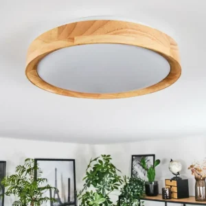 hofstein Sofo Plafonnier LED Blanc, 1 lumière* Lampes Modernes
