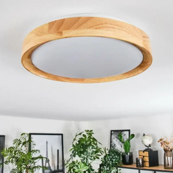 hofstein Sofo Plafonnier LED Blanc, 1 lumière* Lampes Modernes