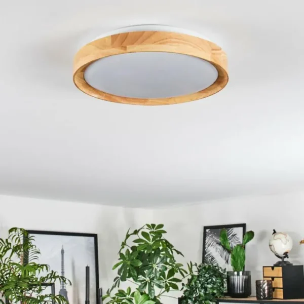 hofstein Sofo Plafonnier LED Blanc, 1 lumière* Lampes Modernes