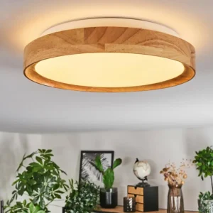 hofstein Sofo Plafonnier LED Blanc, 1 lumière* Lampes Modernes