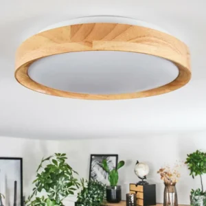 hofstein Sofo Plafonnier LED Blanc, 1 lumière* Lampes Modernes