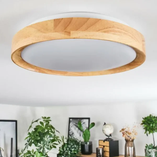 hofstein Sofo Plafonnier LED Blanc, 1 lumière* Lampes Modernes