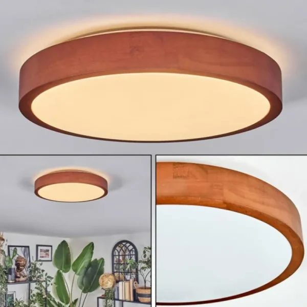 hofstein Sofo Plafonnier, Panel LED Blanc, 1 lumière* Lampes Modernes