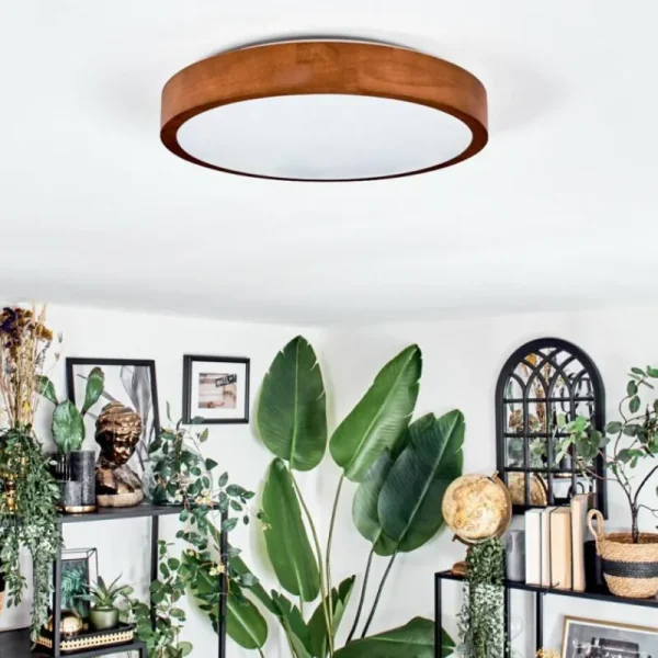 hofstein Sofo Plafonnier, Panel LED Blanc, 1 lumière* Lampes Modernes