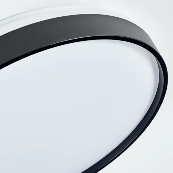 hofstein Sofo Plafonnier, Panel LED Blanc, 1 lumière, Télécommandes* Lampes Modernes