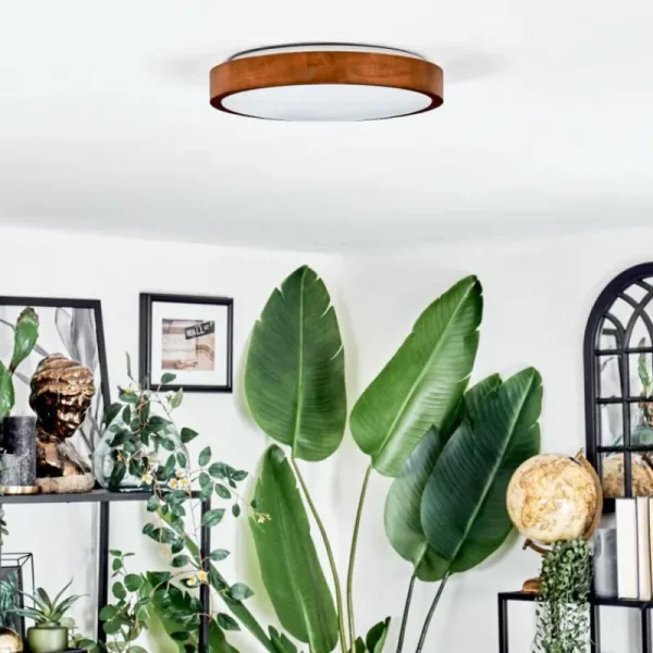 hofstein Sofo Plafonnier, Panel LED Blanc, 1 lumière* Lampes Modernes