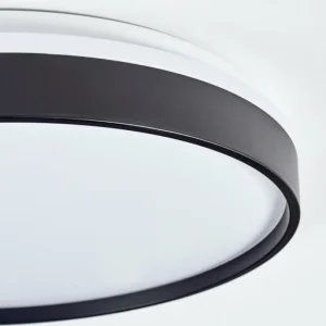 hofstein Sofo Plafonnier, Panel LED Blanc, 1 lumière, Télécommandes* Lampes Modernes