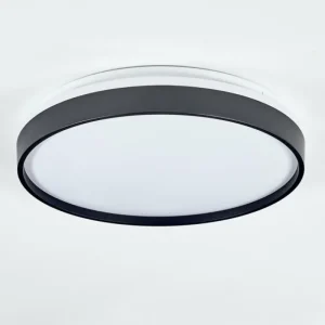 hofstein Sofo Plafonnier, Panel LED Blanc, 1 lumière, Télécommandes* Lampes Modernes