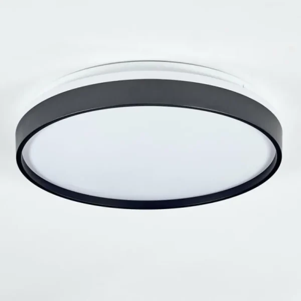 hofstein Sofo Plafonnier, Panel LED Blanc, 1 lumière, Télécommandes* Lampes Modernes
