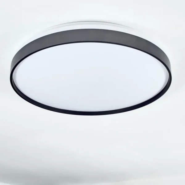 hofstein Sofo Plafonnier, Panel LED Blanc, 1 lumière, Télécommandes* Lampes Modernes