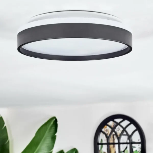 hofstein Sofo Plafonnier, Panel LED Blanc, 1 lumière* Lampes Modernes