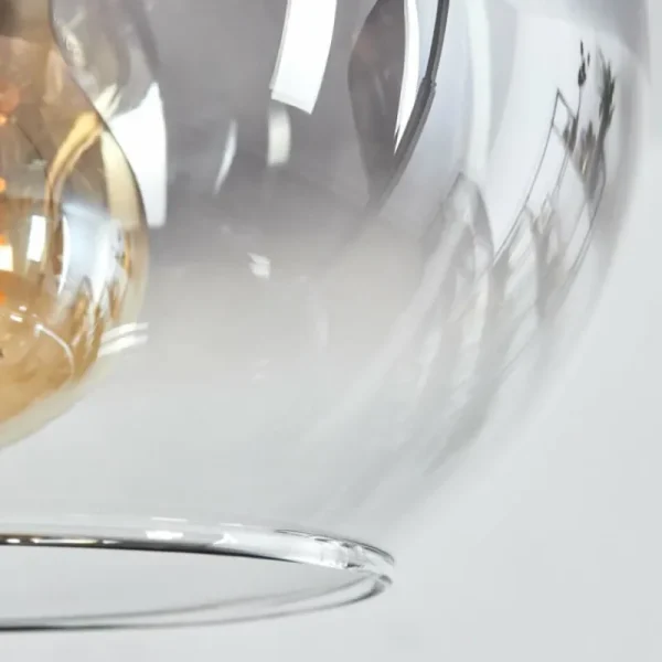 hofstein Soutinho Suspension, Boule lumineuse Clair, Fumé, 4 lumières* Lampes Modernes