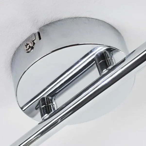 hofstein Spot de plafond Globo Xara Chrome, 2 lumières* Lampes Modernes