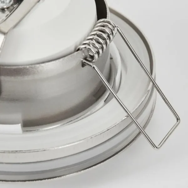 hofstein Spot encastrable Percoq LED Nickel mat, 1 lumière* Lampes Modernes