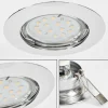 hofstein Spot encastrable Vibersviller LED Chrome, 1 lumière* Lampes Modernes