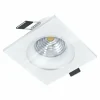 Luminaires Eglo Spot encastrable Eglo SALABATE LED Blanc, 1 lumière* Lampes En Verre