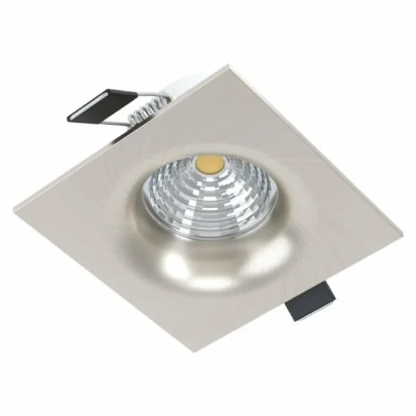 Luminaires Eglo Spot encastrable Eglo SALICETO LED Nickel mat, 1 lumière* Lampes En Verre