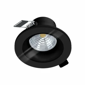 Luminaires Eglo Spot encastrable Eglo SALABATE LED Noir, 1 lumière* Lampes En Verre