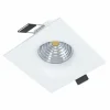 Luminaires Eglo Spot encastrable Eglo SALICETO LED Blanc, 1 lumière* Lampes En Verre