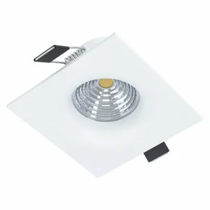 Luminaires Eglo Spot encastrable Eglo SALICETO LED Blanc, 1 lumière* Lampes En Verre