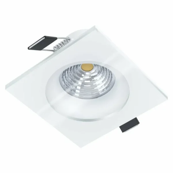 Luminaires Eglo Spot encastrable Eglo SALABATE LED Blanc, 1 lumière* Lampes En Verre