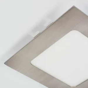 hofstein Spot encastrable Finsrud LED Nickel mat, 1 lumière* Lampes Modernes