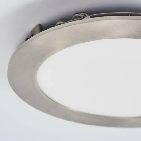 hofstein Spot encastrable Finsrud LED Nickel mat, 1 lumière* Lampes Modernes