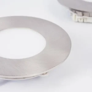 hofstein Spot encastrable Finsrud LED Nickel mat, 1 lumière* Lampes Modernes