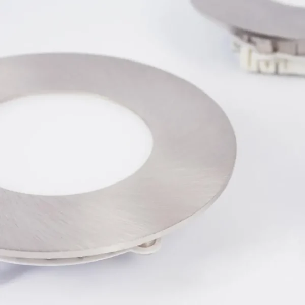 hofstein Spot encastrable Finsrud LED Nickel mat, 1 lumière* Lampes Modernes