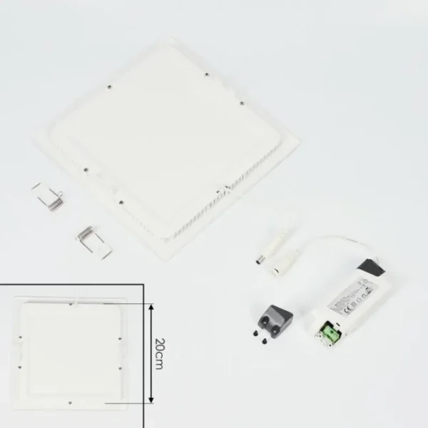 hofstein Spot encastrable Finsrud LED Blanc, 1 lumière* Lampes Modernes