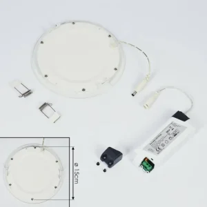 hofstein Spot encastrable Finsrud LED Blanc, 1 lumière* Lampes Modernes
