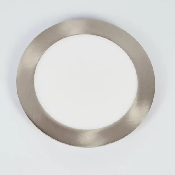 hofstein Spot encastrable Finsrud LED Nickel mat, 1 lumière* Lampes Modernes