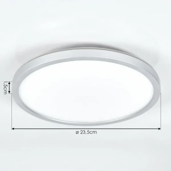 hofstein Spot encastrable Pawcatuck LED Chrome, Blanc, 1 lumière* Lampes Modernes