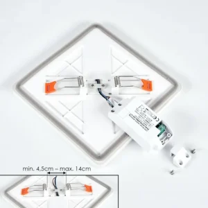 hofstein Spot encastrable Pawcatuck LED Blanc, 1 lumière* Lampes Modernes
