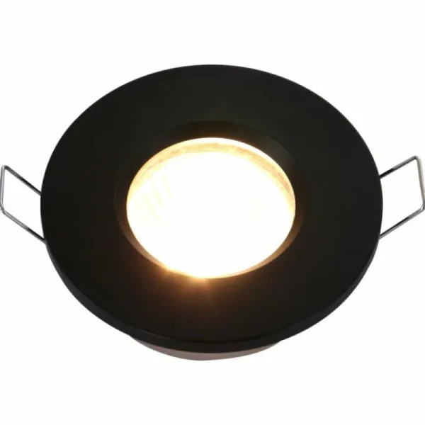 Luminaires Steinhauer Spot encastrable Steinhauer Pélite Noir, 1 lumière* Lampes En Verre