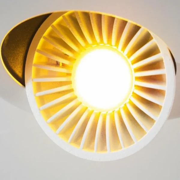 hofstein Spot plafond Granada LED Blanc, 4 lumières* Lampes Modernes