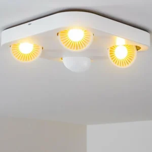 hofstein Spot plafond Granada LED Blanc, 4 lumières* Lampes Modernes