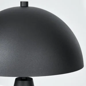 hofstein Style champignon Nor Lampe à poser Noir, 1 lumière* Lampes Modernes